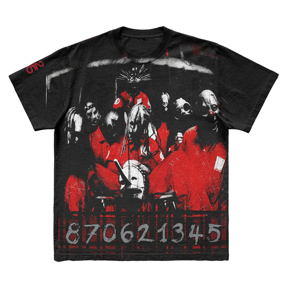 Slipknot 総柄 Tシャツ 25th Anniversary Jumbo Print T-Shirt - Slipknot Official UK Store