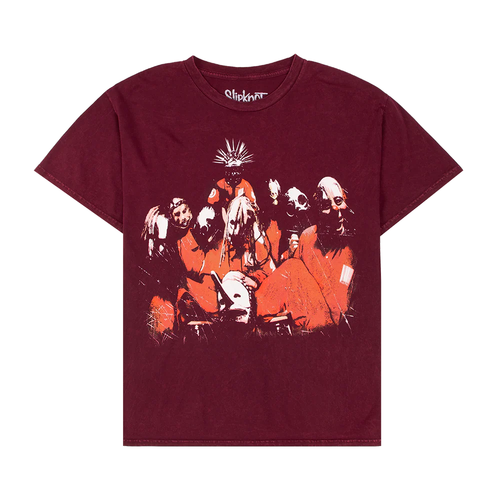 L slipknot 25周年 album cover tシャツ Self Titled 25 Years T-Shirt - Slipknot Official UK Store