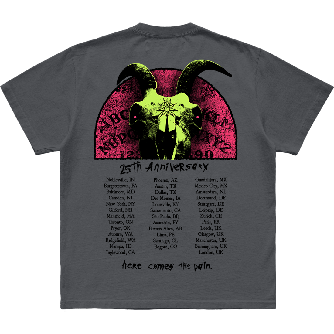 Neon Mask Goat T-Shirt