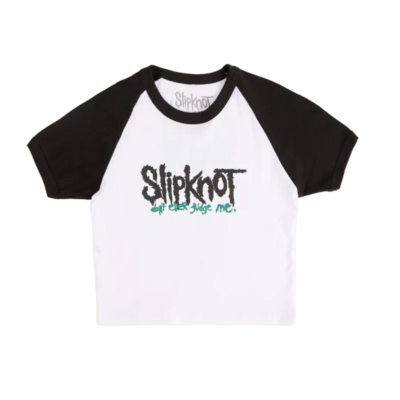Slipknot - Don’t Ever Judge Me Women’s Crop Tee