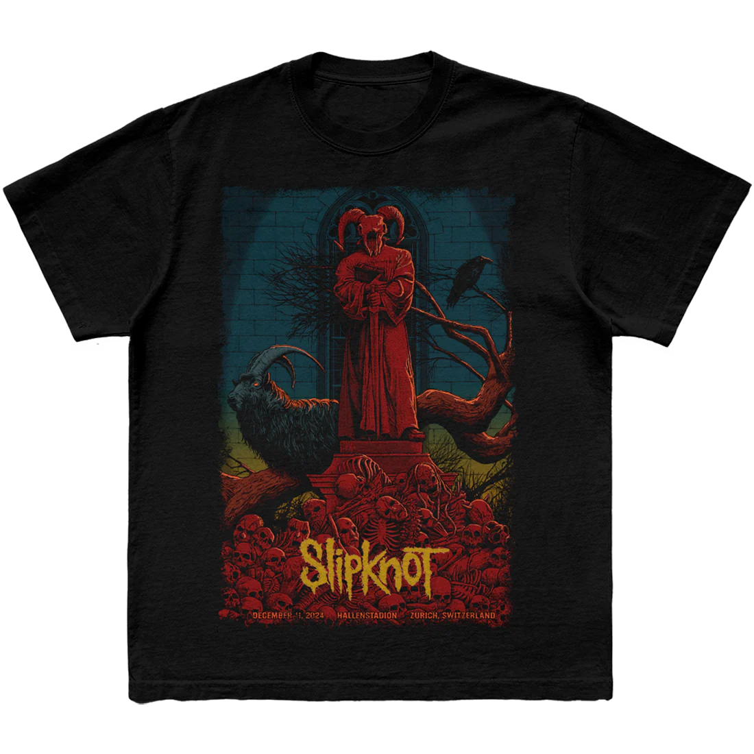 Slipknot - 2024 Tour Zurich T-Shirt