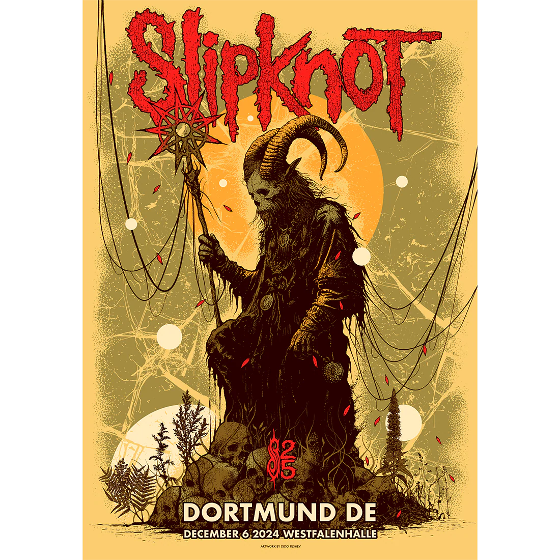 Slipknot - 2024 Limited Edition Tour Poster – Dortmund