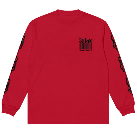 Barcode Puff Ink Longsleeve T-Shirt