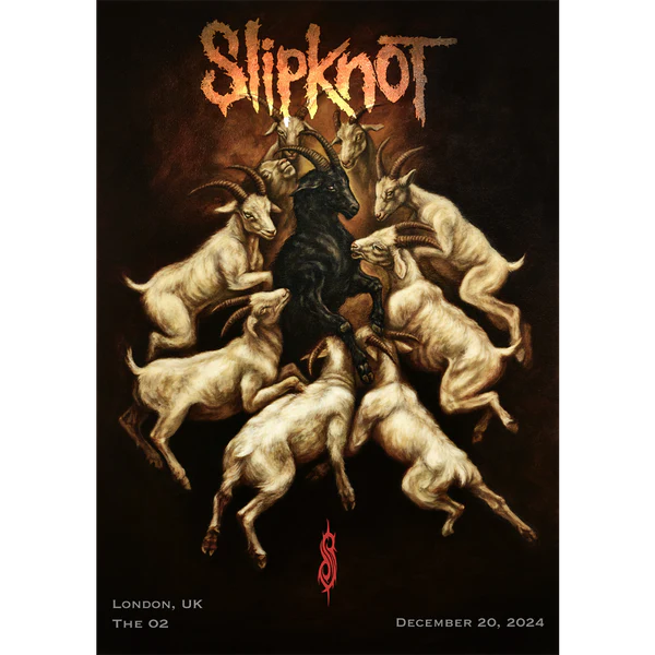 Slipknot - 2024 Limited Edition Tour Poster – London Night 1