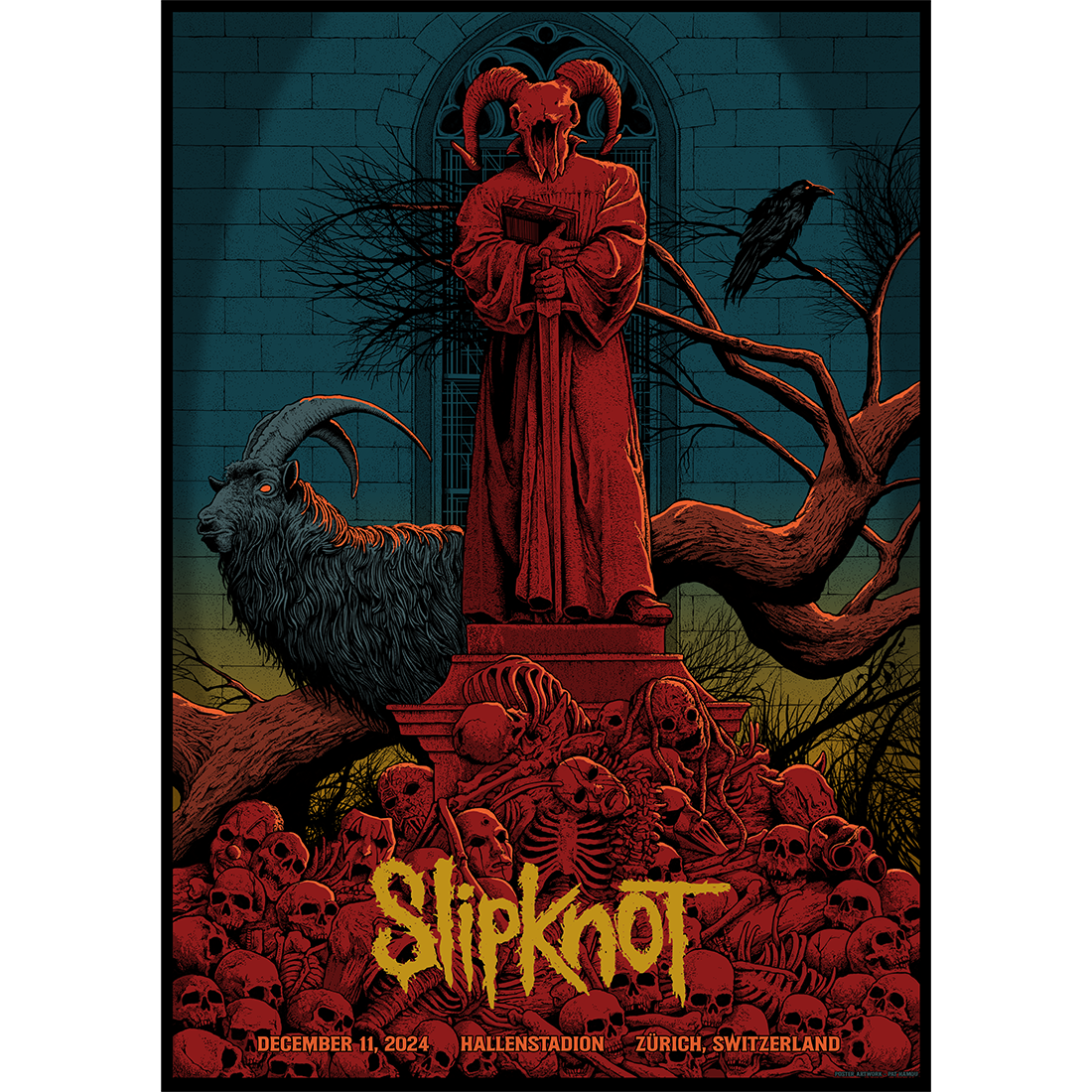 2024 Tour Poster - Zurich
