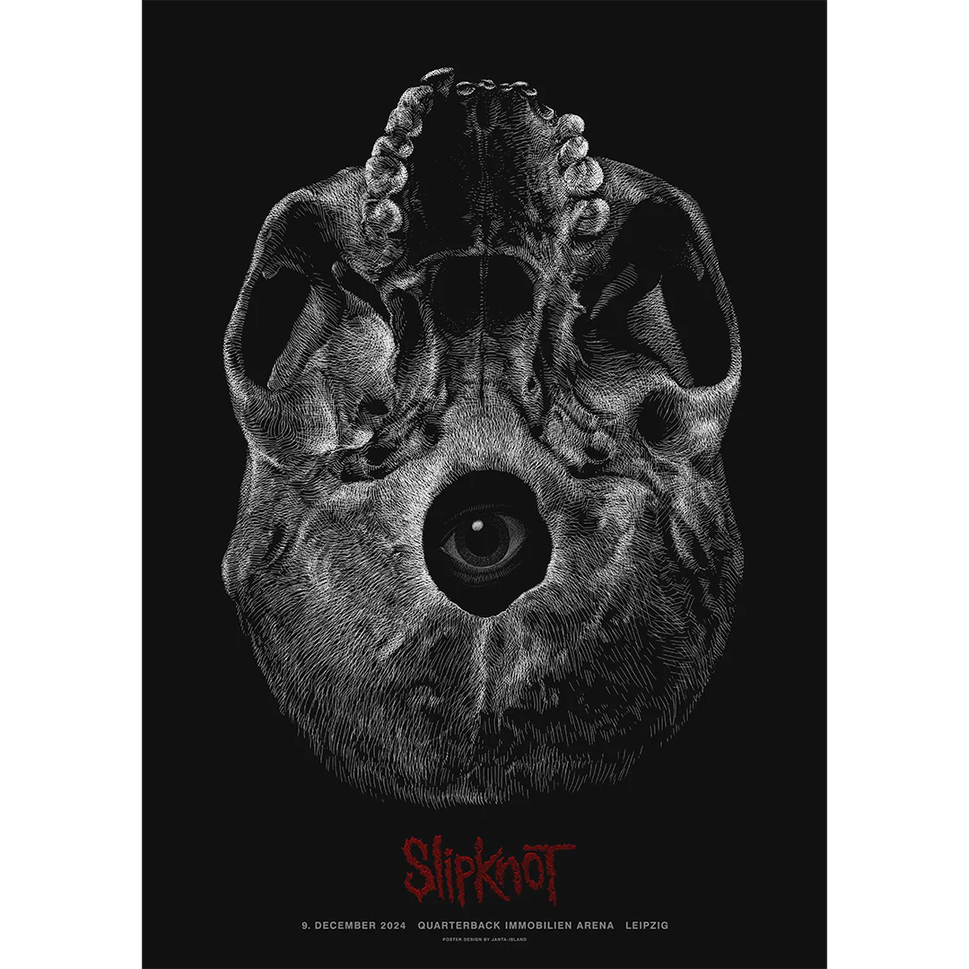 Slipknot - 2024 Limited Edition Tour Poster – Leipzig