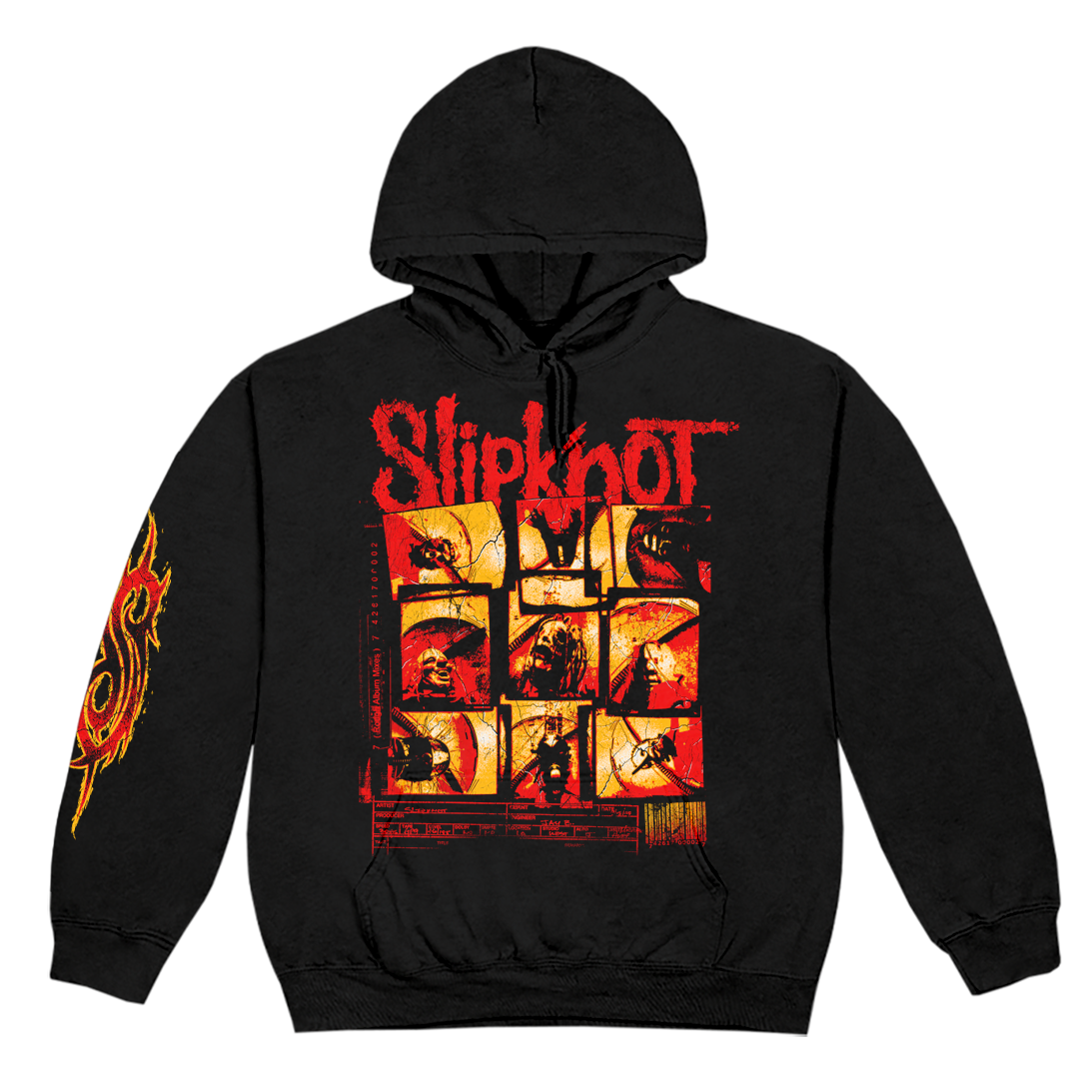 Slipknot - Square Pullover Hoodie (Black)