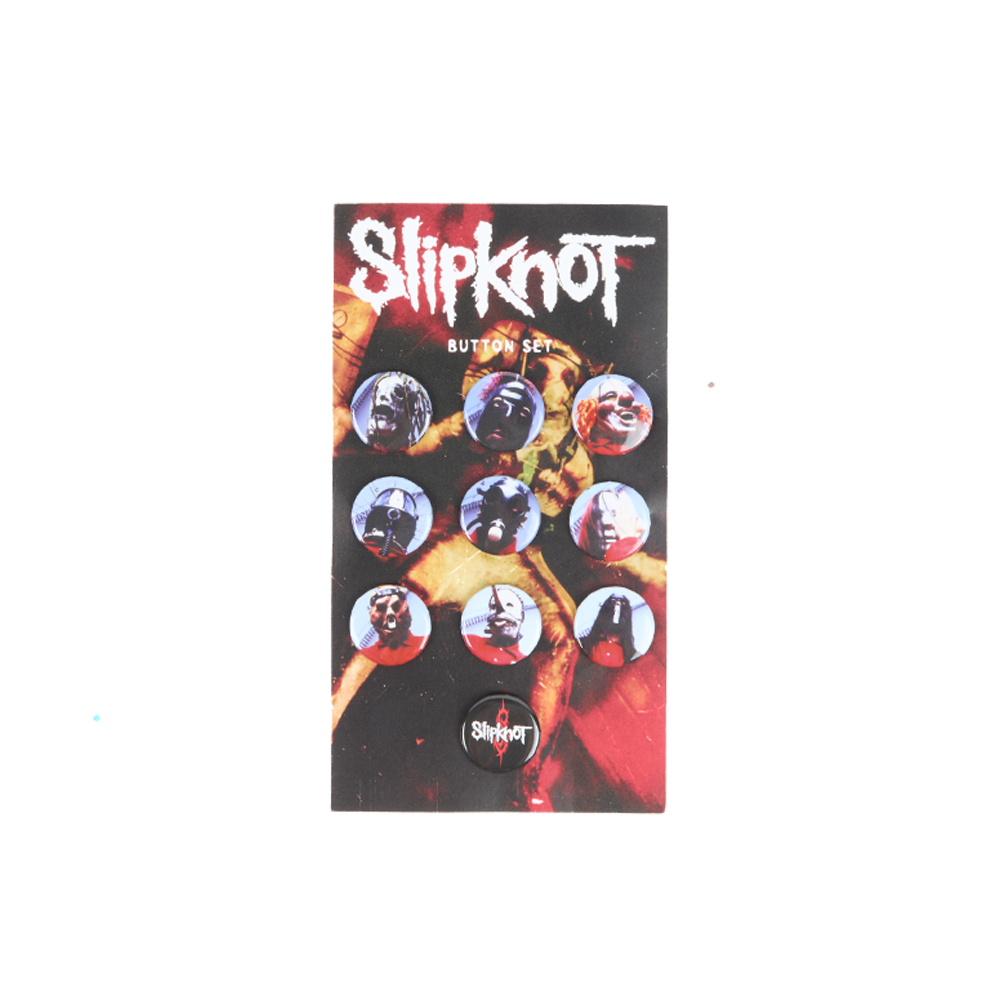 Slipknot - Self Titled Button Pack