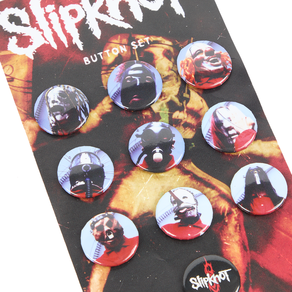 Slipknot - Self Titled Button Pack