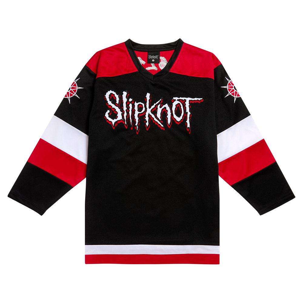 Slipknot - 9 Point Star Hockey Jersey