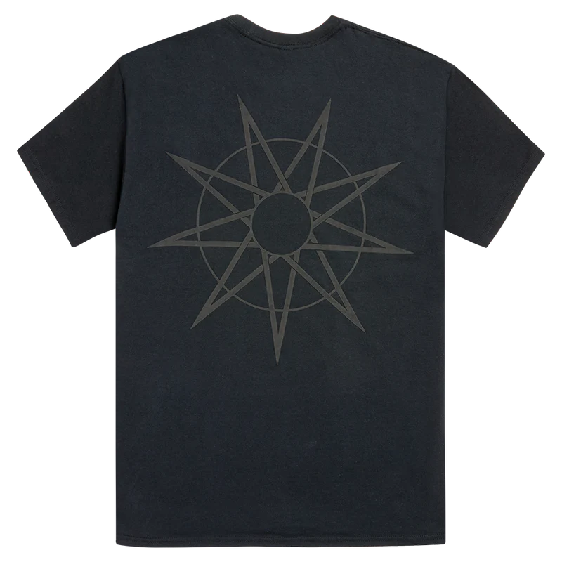 Slipknot - 9 Point Star Black T-Shirt