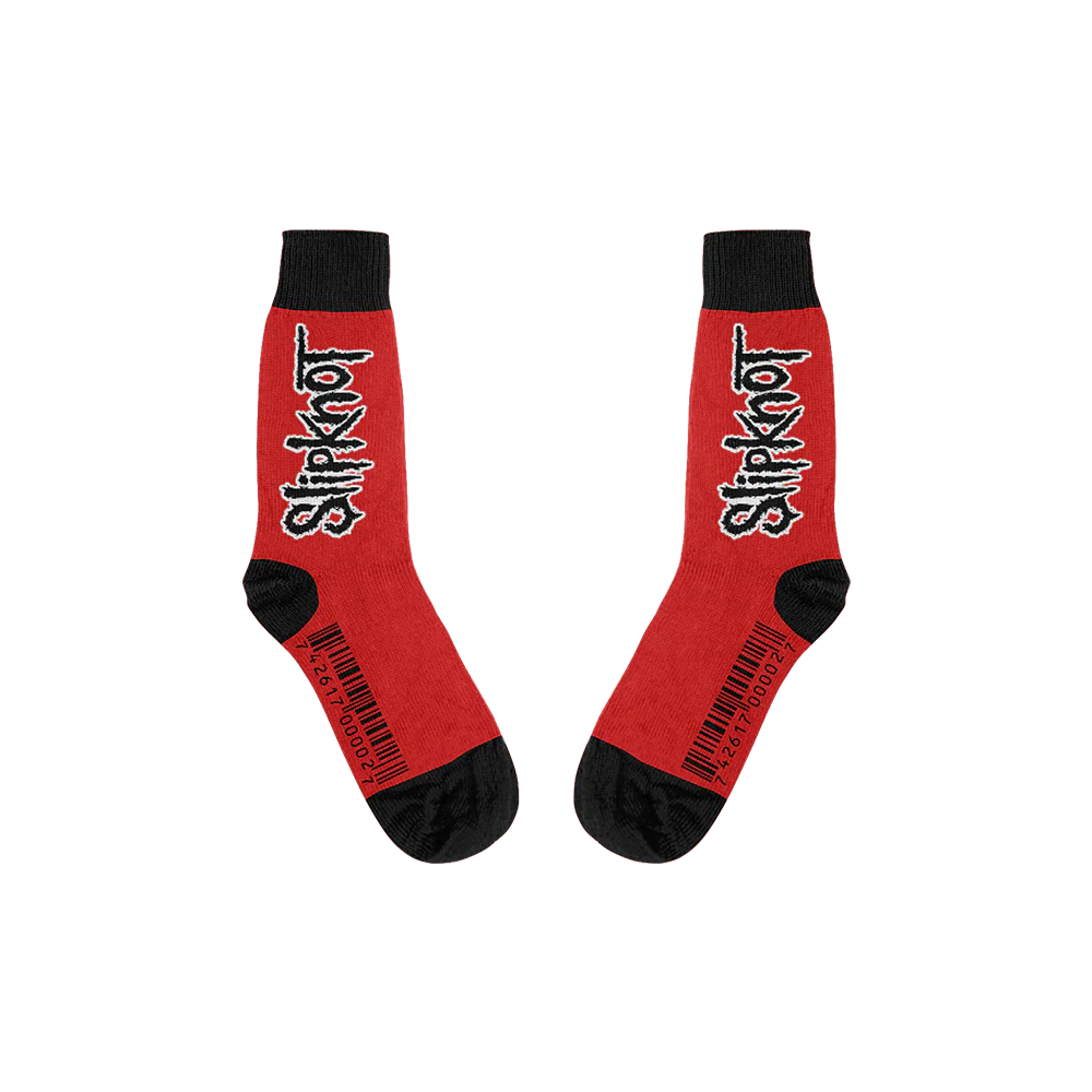 Slipknot - Barcode 25th Anniversary Socks