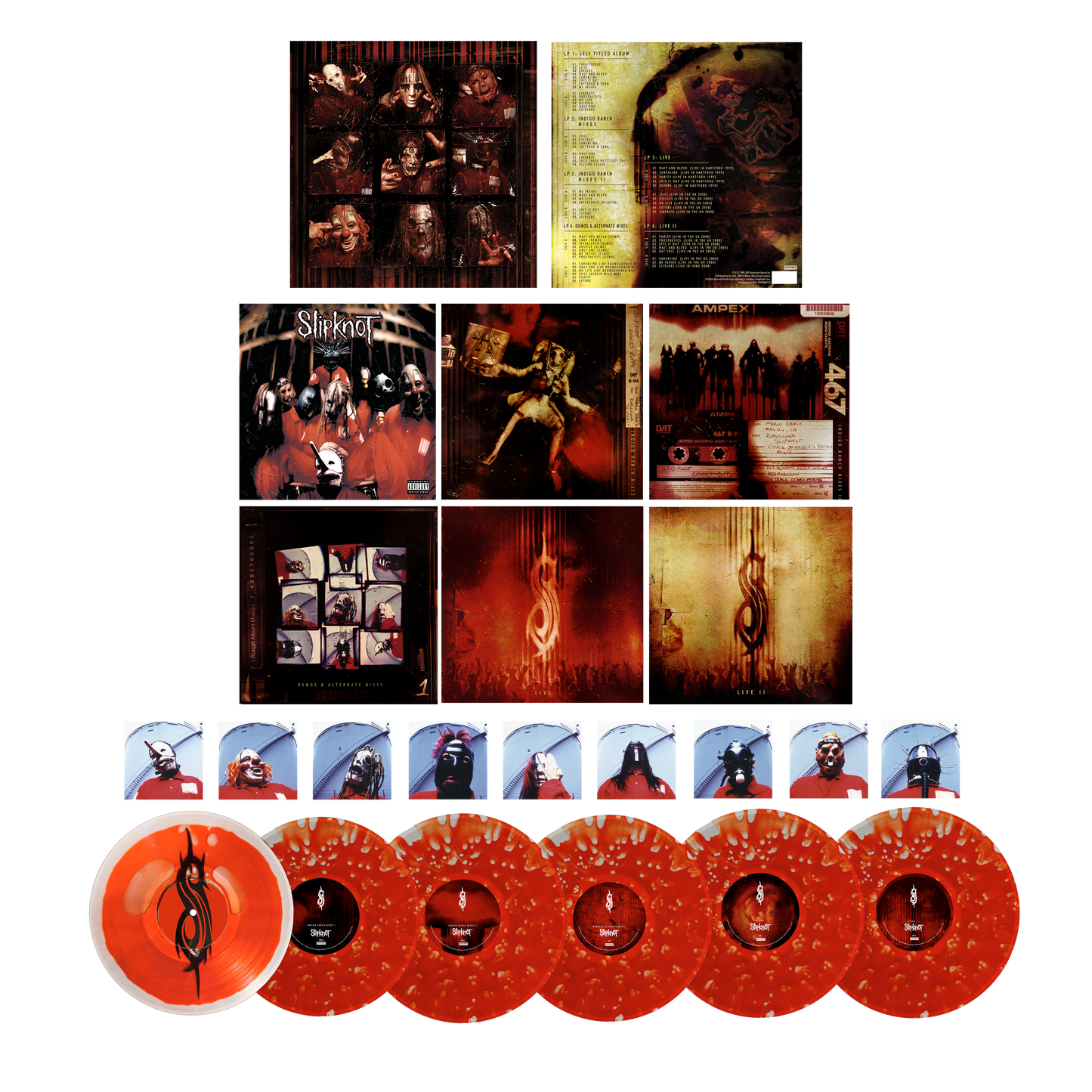 Slipknot 6LP (25th Anniversary Blood Filled Box Set)