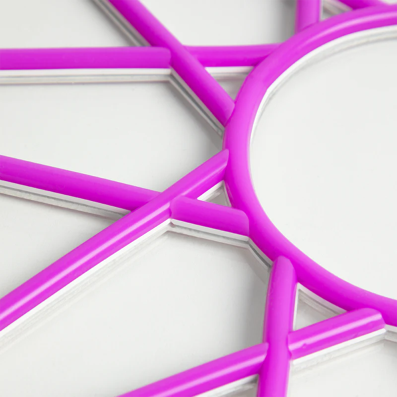 Slipknot - 9 Point Purple LED Sign