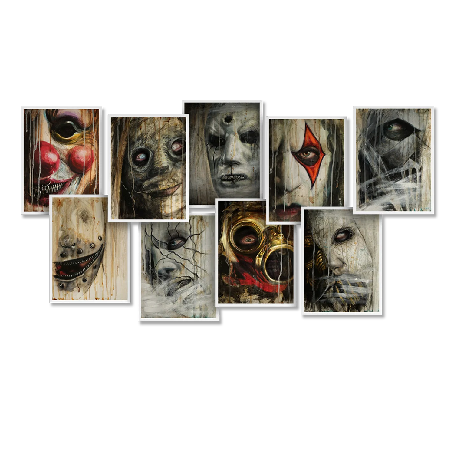 Slipknot - Tour 2025 Art Print Set of 9
