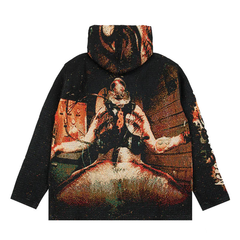 Here Comes The Pain Woven Pullover Hoodie - Slipknot Official UK Store Here Comes The Pain Woven Pullover Hoodie - Slipknot Official UK Store