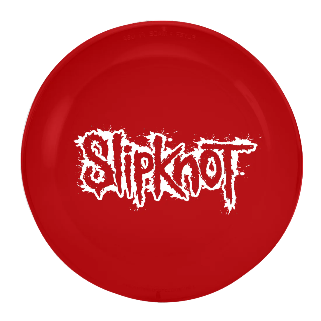 Slipknot - RED LOGO FRISBEE