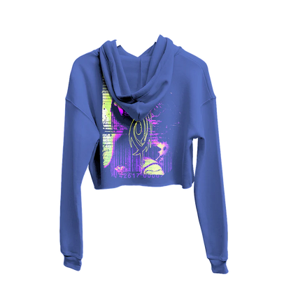 Inlay Cropped Hoodie