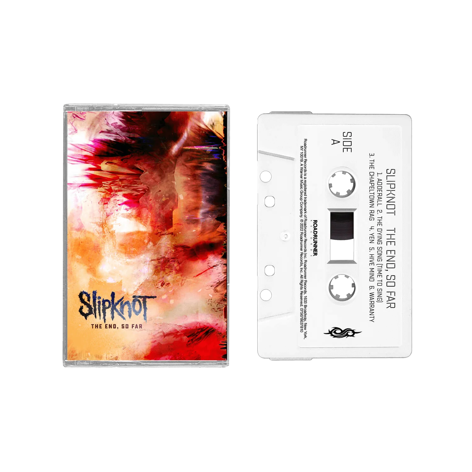 Slipknot - THE END, SO FAR - WHITE CASSETTE