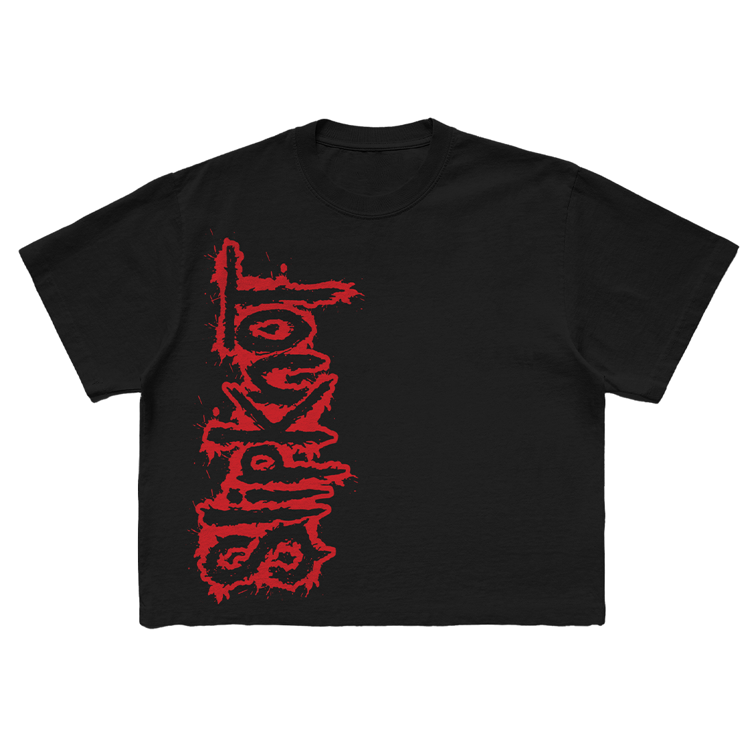 LOGO + 9 POINT STAR CROP TOP
