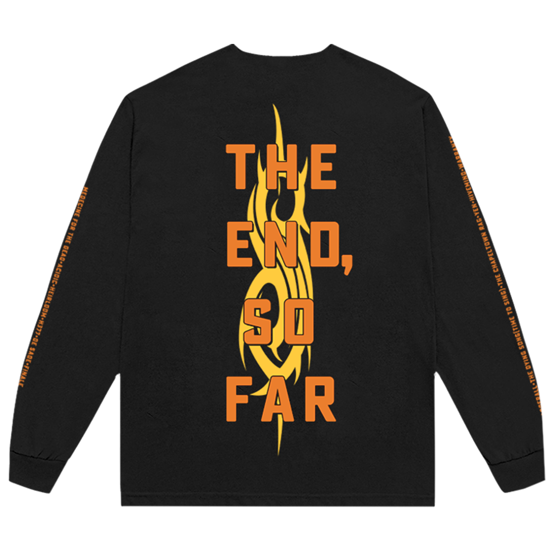 THE END, SO FAR LOGO LONGSLEEVE