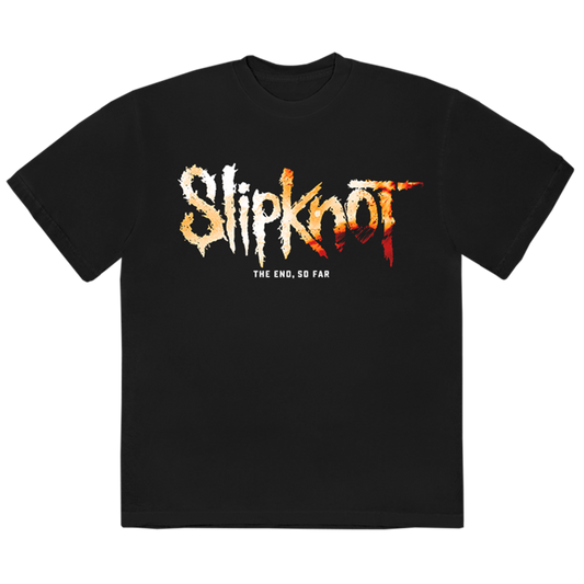 THE END, SO FAR LOGO T-SHIRT